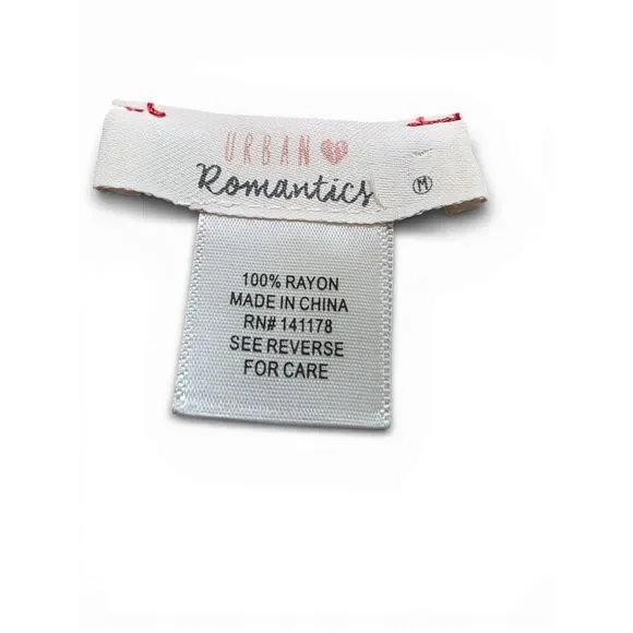 Women’s Burgundy Wrap Front Top | Short Sleeve Tie Waist Blouse | Medium - Picture 13 of 14